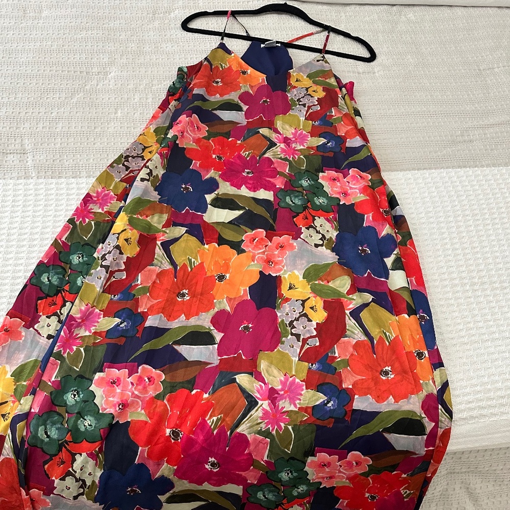 Nicole Miller New York Floral Maxi Dress
